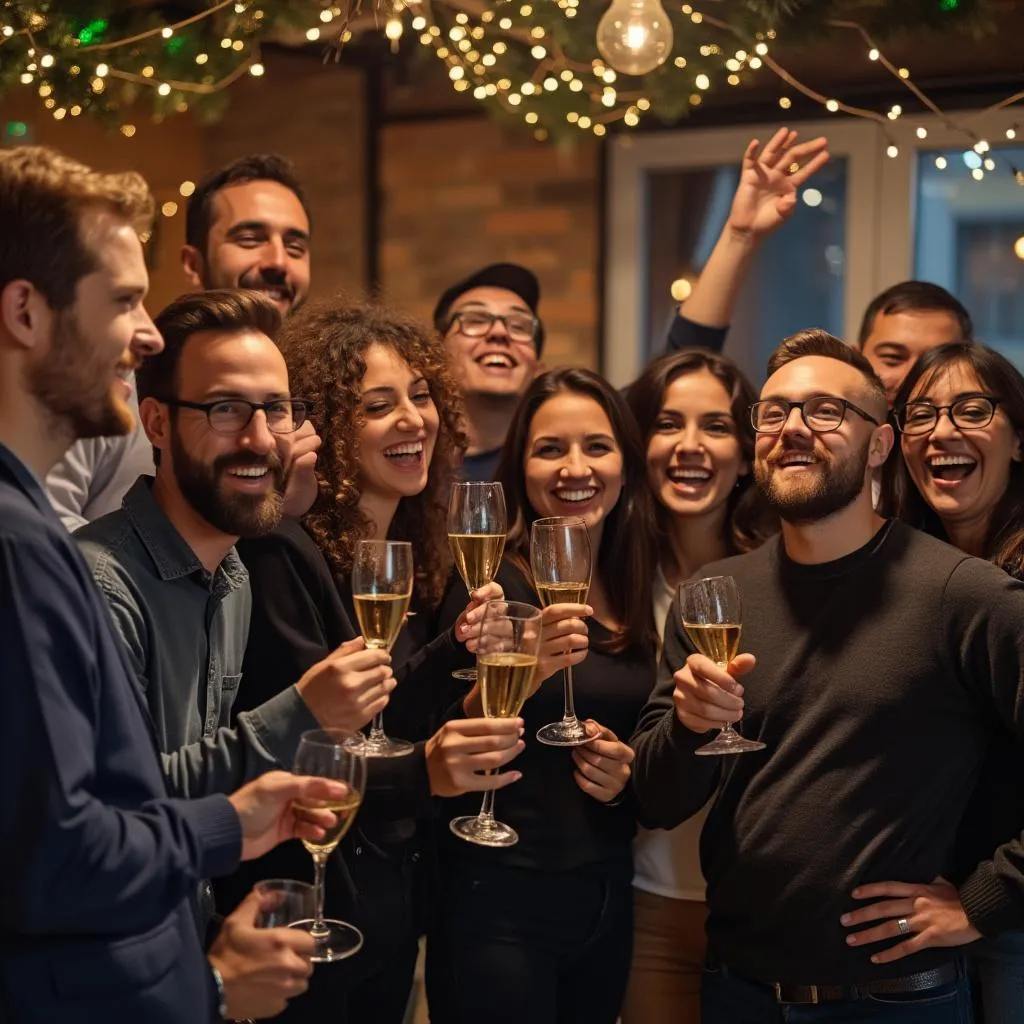 Célébration d'entreprise